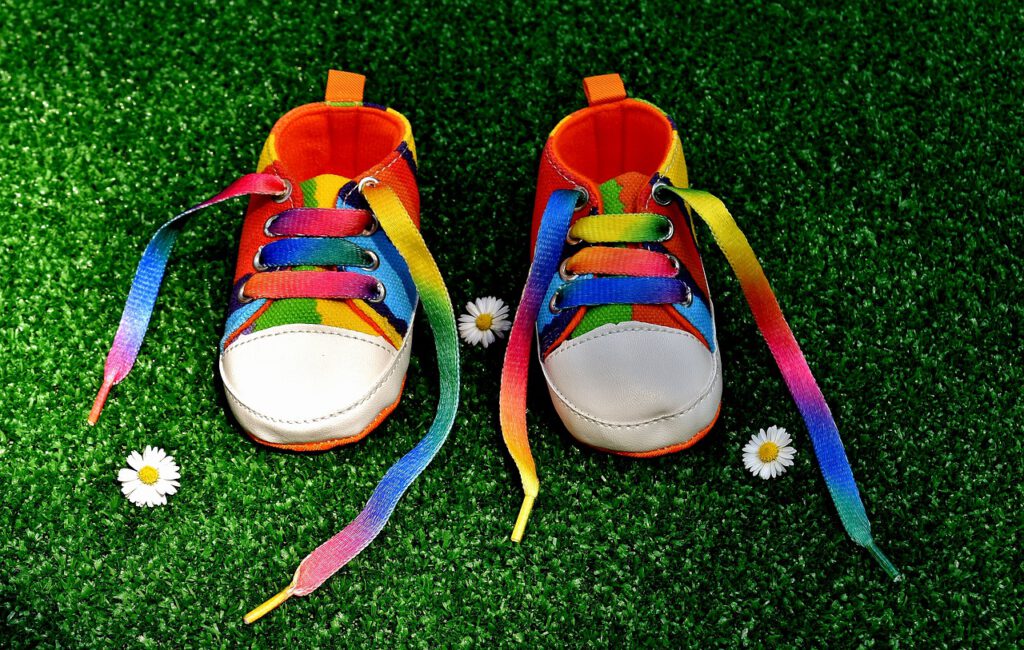 rainbow colors, shoes, baby shoes-2405766.jpg